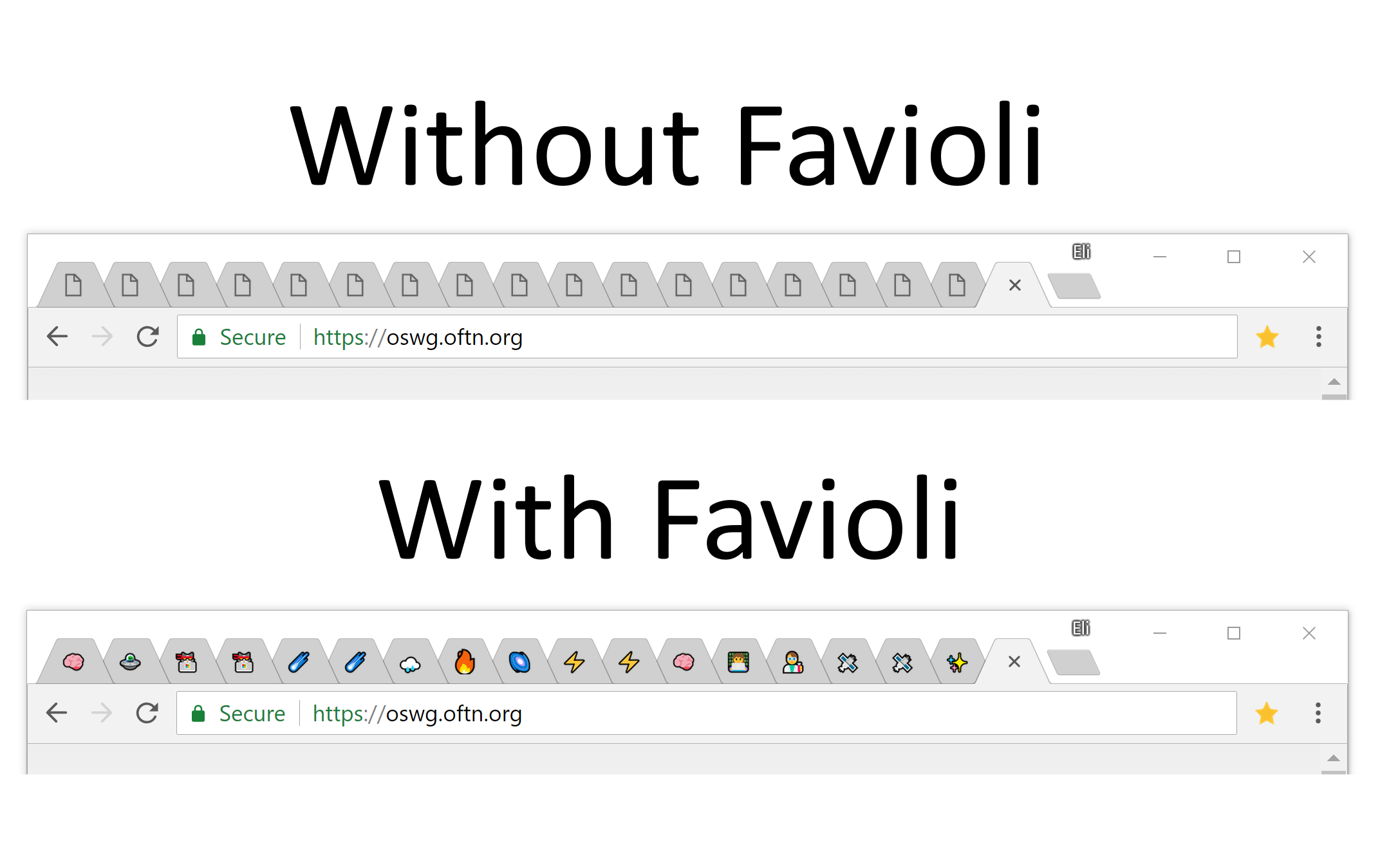 使用Favioli替换网站favicon